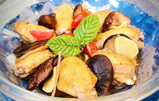 Steamed Chicken Wings