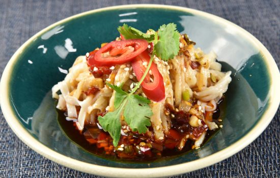 Cold Noodles with Spicy Meat Sauce