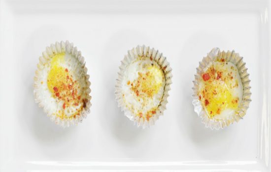 Grilled Quail Eggs