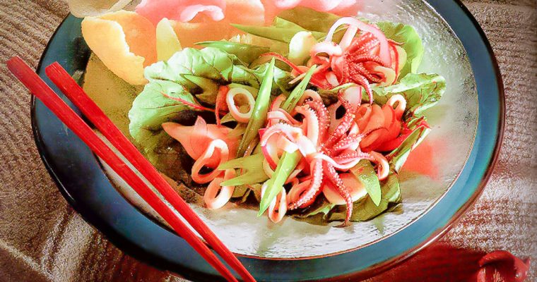 Calamari with Chinese Vinaigrette