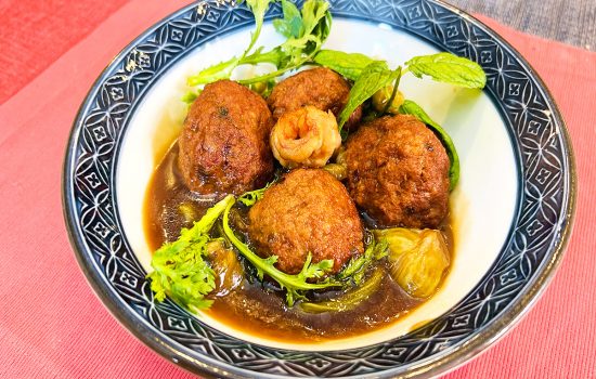 Four Happiness Meatballs
