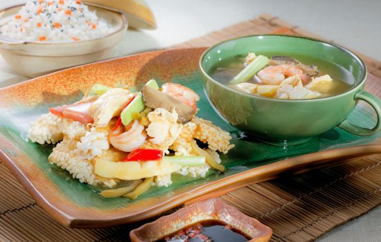 Sizzling Rice Soup